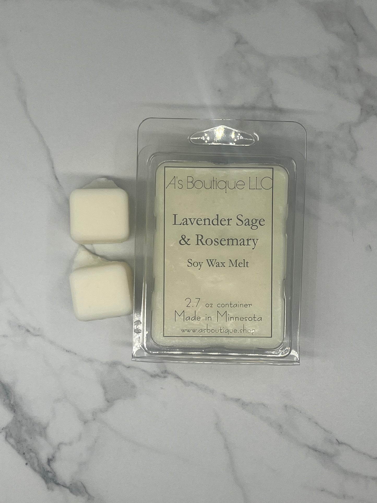 Soy Wax Melt |Lavender Sage & Rosemary|