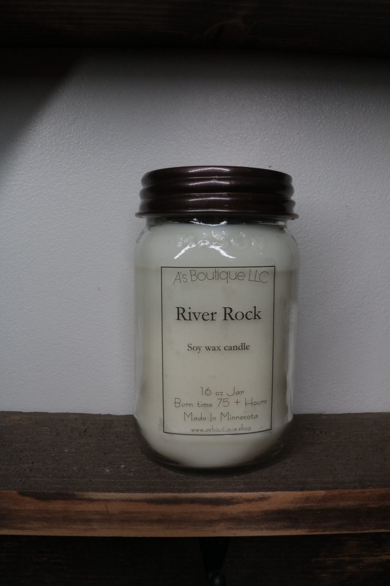 16 oz Soy Candle | River Rock |