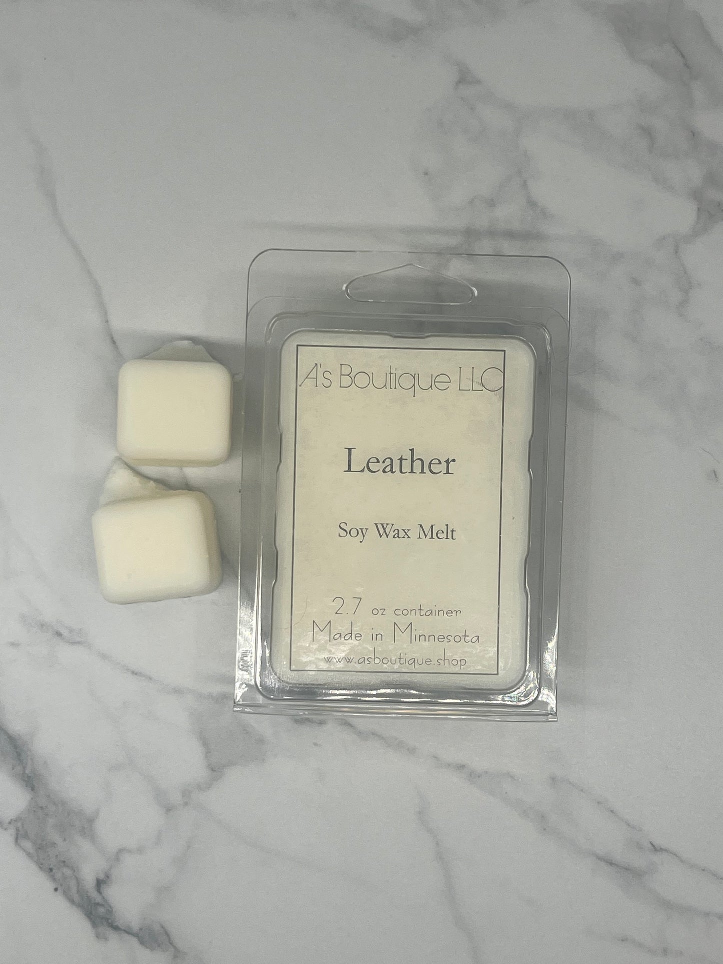 Soy Wax Melt |Leather|