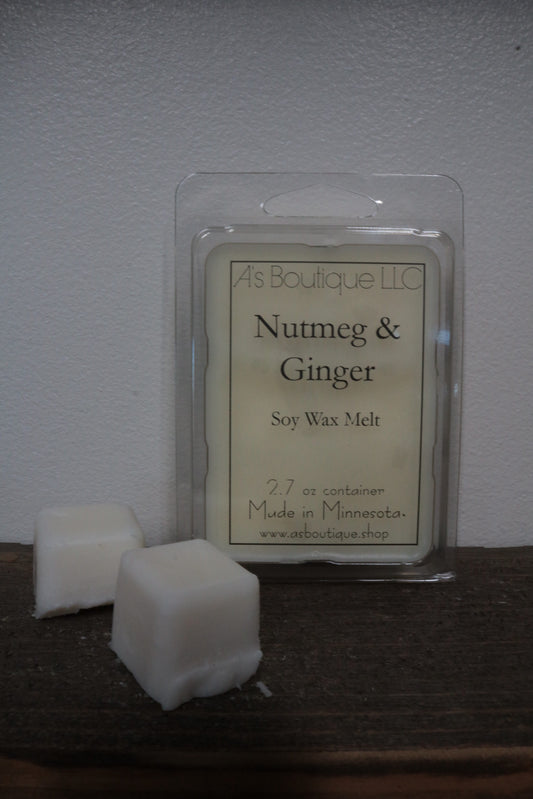 Soy Melts |Nutmeg & Ginger |