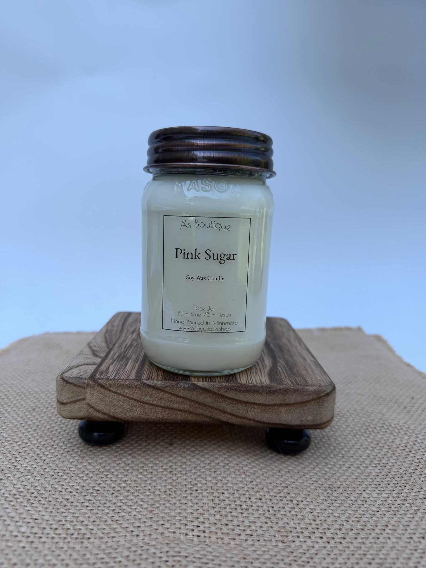 16 oz Soy Candle | Pink Sugar |